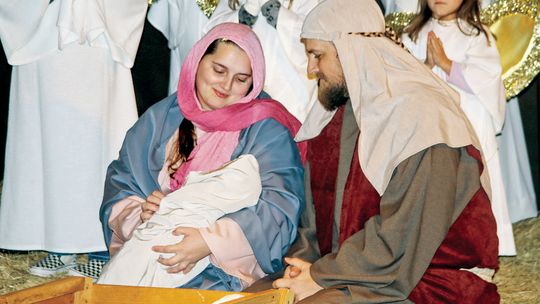 Live Nativity this weekend