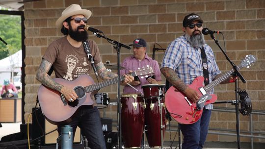 Music was one of the many attractions at Blackland Prairie Days Saturday, May 6 at Heritage Square. Photos by Jason Hennington