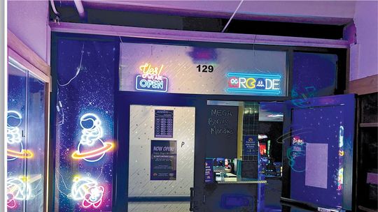 Press Start Arcade reopened in Old Taylor High’s cafeteria in August with new games and plans for more entertainment.