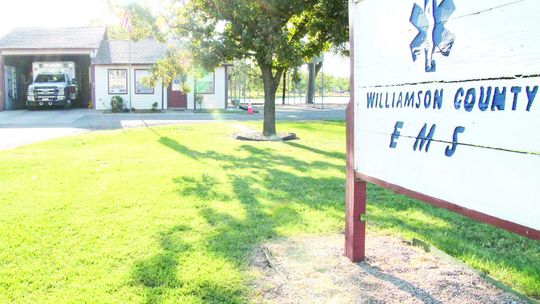 An ambulance sits in the one bay of the current M42 Taylor Ambulance Station Sept. 26 at 1427 N. Main St. in Taylor. Photo by Nicole Lessin