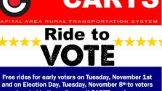 CARTS offer free rides to the polls