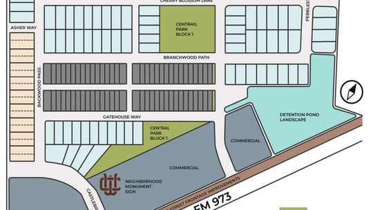 Here is a look at the planned Castlewood subdivision in Taylor. Courtesy graphic / Townbridge Capital