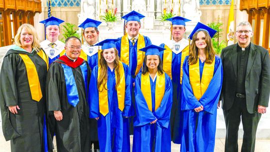 Catholic School holds graduation festivities