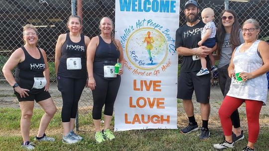 Michelle McDonald’s "peeps" continue her legacy with the fifth annual charity cross country CC 5K/1K charity fun. As Michelle said, "Train Hard or Go Home" so let's get 'er done.