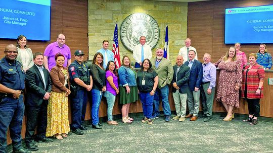 Hutto City Manager James Earp emphasized that everyone who wears a Hutto logo or badge and engages directly with the public is in the business of customer service. Photo courtesy of the City of Hutto