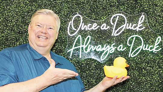 COMMUNITY HONORS TIM CROW AT RETIREMENT PARTY