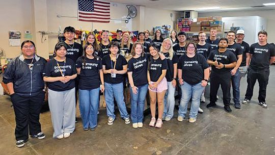 Community service part of Samsung student internships