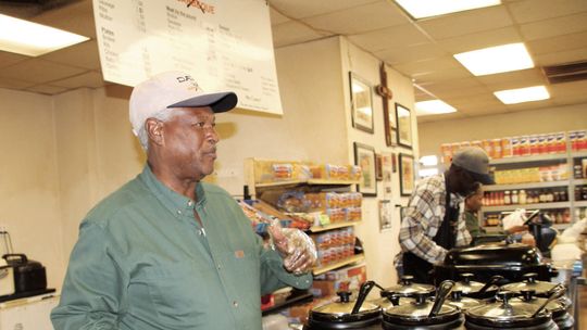 Rev. James Davis said he knows Taylor, his hometown, is where God wants him to be. Photo by Nicole Lessin