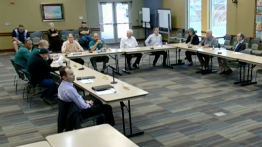 The Taylor City Council and Taylor Economic Development Corporation have a joint meeting at the Taylor Public Library March 1 in Taylor. Captured via screenshot / City of Taylor