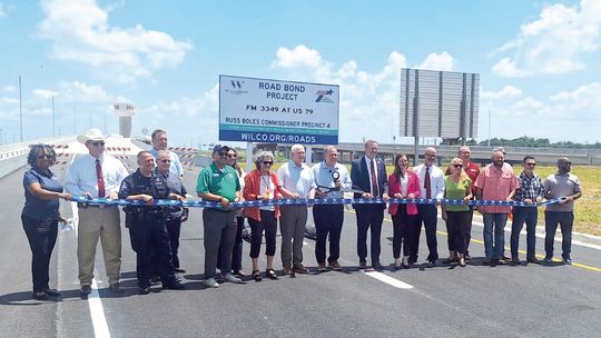 County unveils Taylor segment of East Wilco Highway