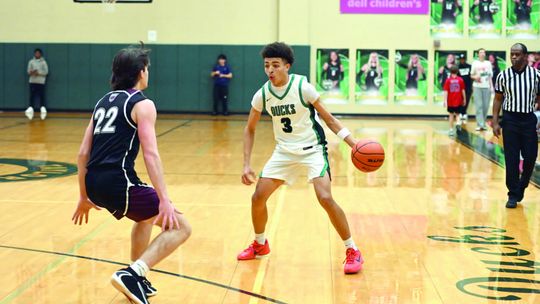 DUCKS OPEN DISTRICT PLAY IN DOMINANT FASHION