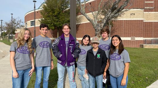 Thrall High School’s 2021-22 student council officers include Luke Fisher, president, Mikayla Martin, vice president; Elena Garcia, secretary; Matthew Martin, treasurer; Cenzie Cunningham, reporter; Mac Hamann, historian; and T.J. Kirchner, parliamentarian. Advisor is Monica Barton. Courte...