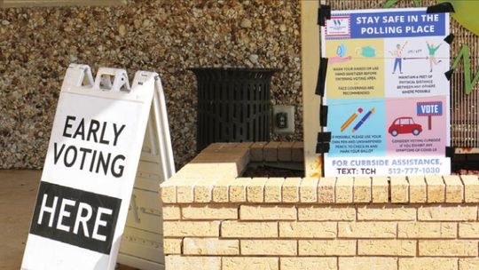 Early voting in Taylor begins April 29, while it begins April 25 in other areas of East Williamson County. Photo by Jason Hennington