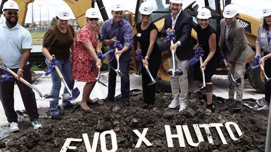 Entertainment complex breaks ground