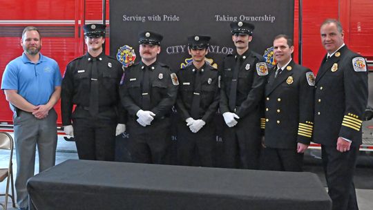 FIREFIGHTERS HONORED