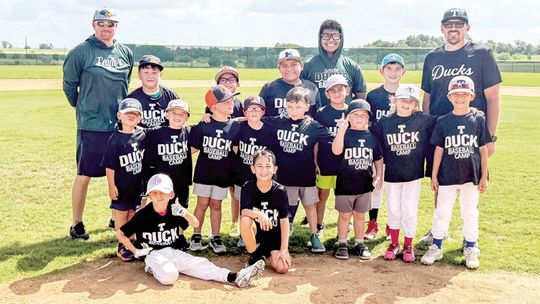 Future Ducks take the field