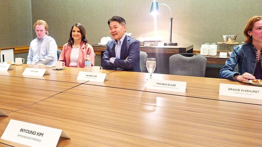 GATHERING AROUND THE TABLE