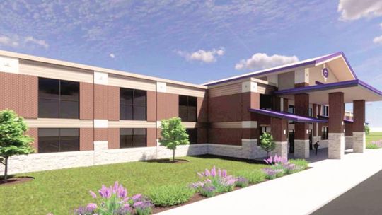 Granger ISD released this rendering a possible new high school campus prior to the recent bond election held May 7. Courtesy graphic / Granger ISD