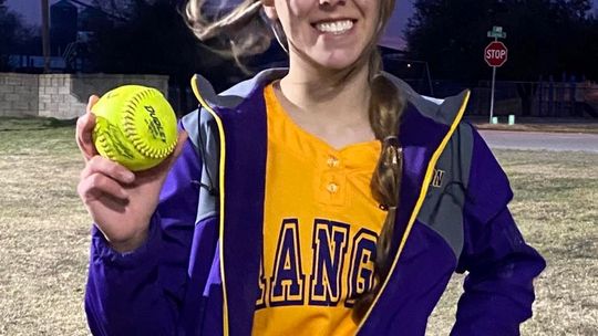 Junior Lady Lion Mattie Wilkie homered in Tuesday night’s game against Mumford as Granger earned their second consecutive shutout win of the season. 