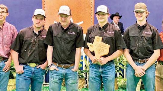 Granger FFA places at state tractor competition