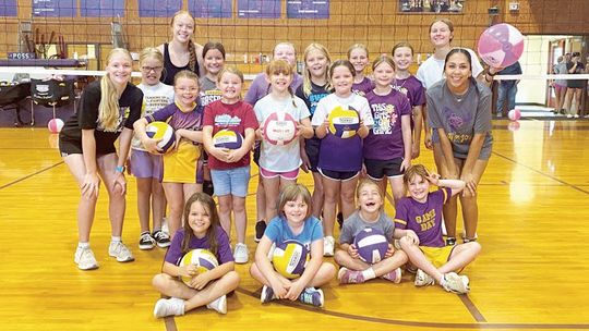 Granger hosts youth volleyball camp