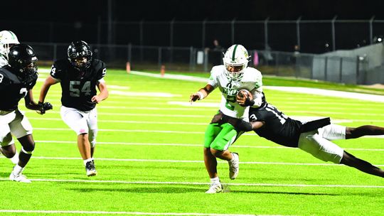 Guzman, Caldwell lead Ducks over Eastside 40-20