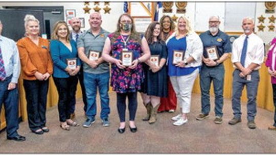 Jakenya Linwood (CCES), Savannah Morales (HES), Carmen Clayton (HNES), Dafne Ramos Carretero (KES), Aubrey Christensen (NJES), Kassedi Shaw (RES), Andrew Stone (VHES), Amber Bermudez (HMS), Bryson Hedtler (FMS), Jasmin Moreno-Gutierrez (RHA), Adelynn Rogers (NGC) and Peter Osagie-Aruya (HH...