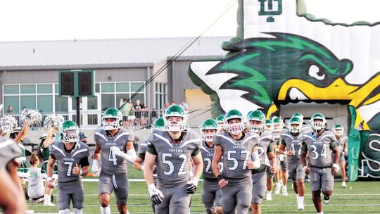 Hornets sting Ducks, 48-15, in opener