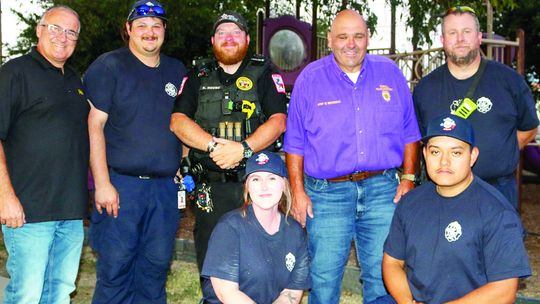 Hutto, Thrall celebrate National Night Out