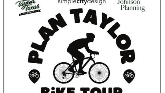 The Plan Taylor Bike Tour will be Saturday, May 7. In addition, the Taylor Design Rodeo will be Tuesday, May 3. Courtesy graphic / City of Taylor