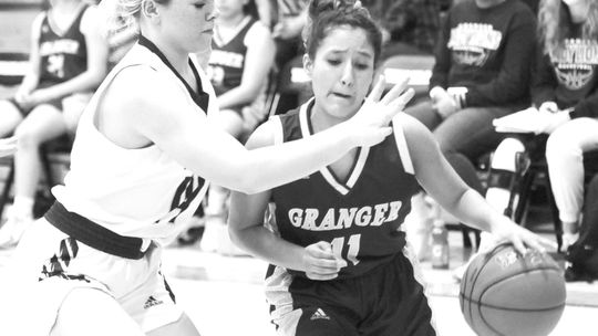 The Lady Lions concluded their season on the road against Thorndale. Granger graduates just four players this season and return next year with many key contributors returning. Photo by Larry Pelchat