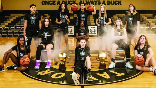 Lady Ducks and Tigerettes basketball 12-0 in district