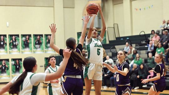 Lady Ducks drop district opener to Badgers