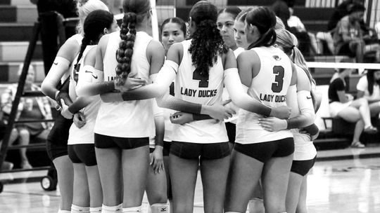 Lady Ducks sweep Rockdale in season opener