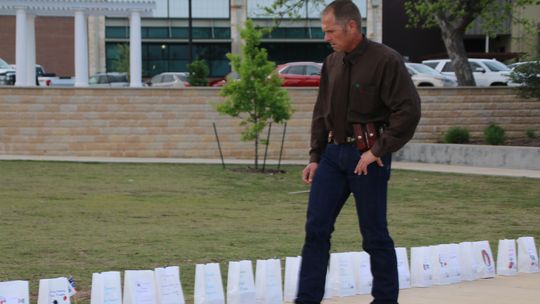 Lighting a path of remembrance