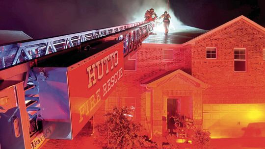 Lightning strike blamed for house blaze