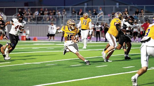 Lions hold off Panthers, 35-33, claim district title