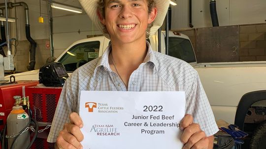 LOCAL FFA MEMBER JOINS PROGRAM