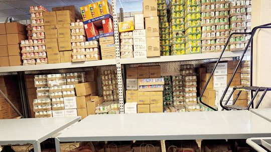 Local nonprofit groups seeking food, supplies