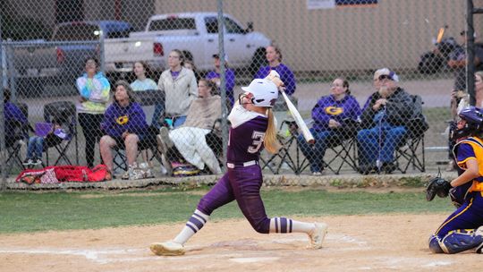 Tigerette Addison Leschber finished a perfect 4-for-4 against the Lady Lions on Tuesday, March 29. Leschber scored five time and drove in four runs against the Lady Lions. 