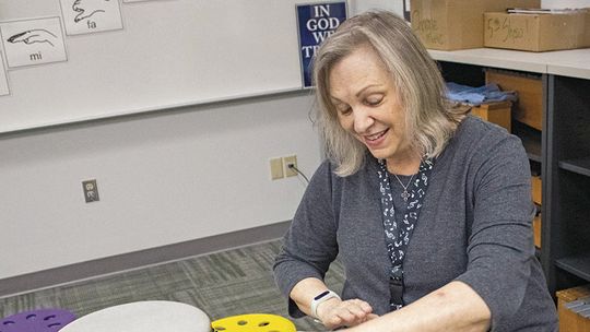 Music teacher awarded grant for drum program