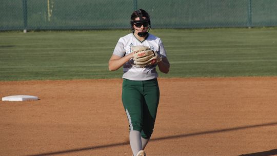 Taylor Lady Ducks ace pitcher Lindsay O’Dell has struck out 29 batters she has faced in her two playoff appearances. 