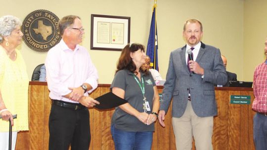 Parks and Rec department recognized