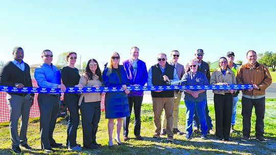 Ribbon cutting marks opening of Granger road project