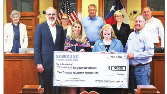 Samsung, Farm Bureau donate $35,000