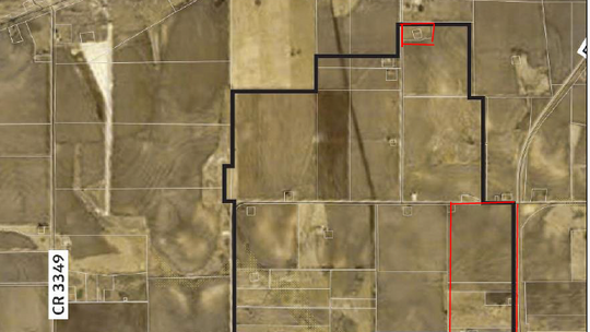 Samsung Austin Semiconductor has requested more parcels of land be added to city reinvestment zones for its property. The areas outlined in red notate the added areas.  Courtesy graphic / City of Taylor