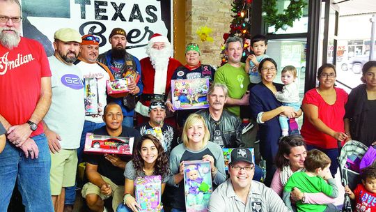 The kickoff celebration of the Eight Annual Bill Pickett Foundation’s Christmas Toy Drive