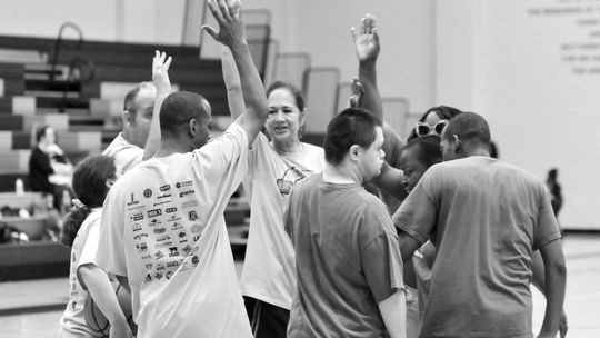 Last season, the Shining Stars were unable to compete at the Taylor Press 3-on-3 tournament due to health concerns with COVID-19. This year, the team returns to action for the first time since 2019. Photos by Larry Pelchat