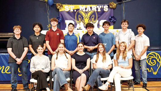 St. Mary’s athletes recognized with All-District and All-State Honors