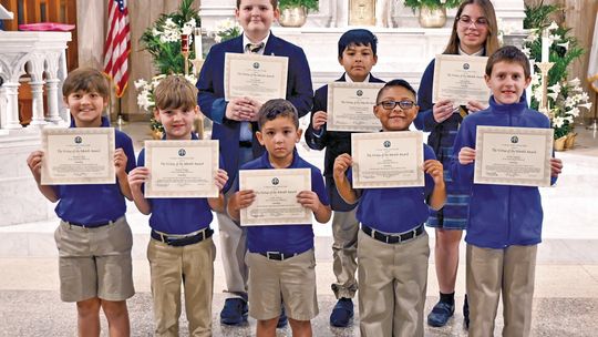 ST. MARY’S STUDENTS REWARDED FOR HUMILITY